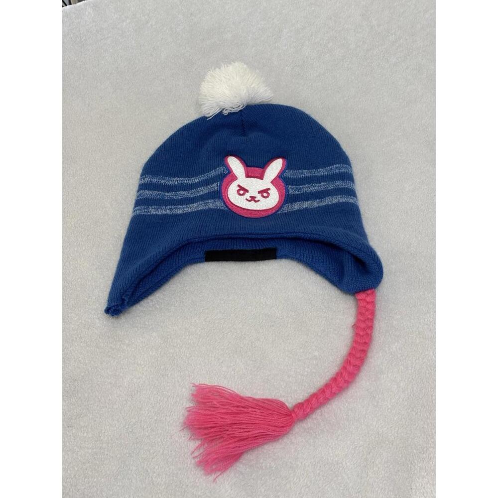 Overwatch D.Va Pom Jinx Beanie || pre-owned